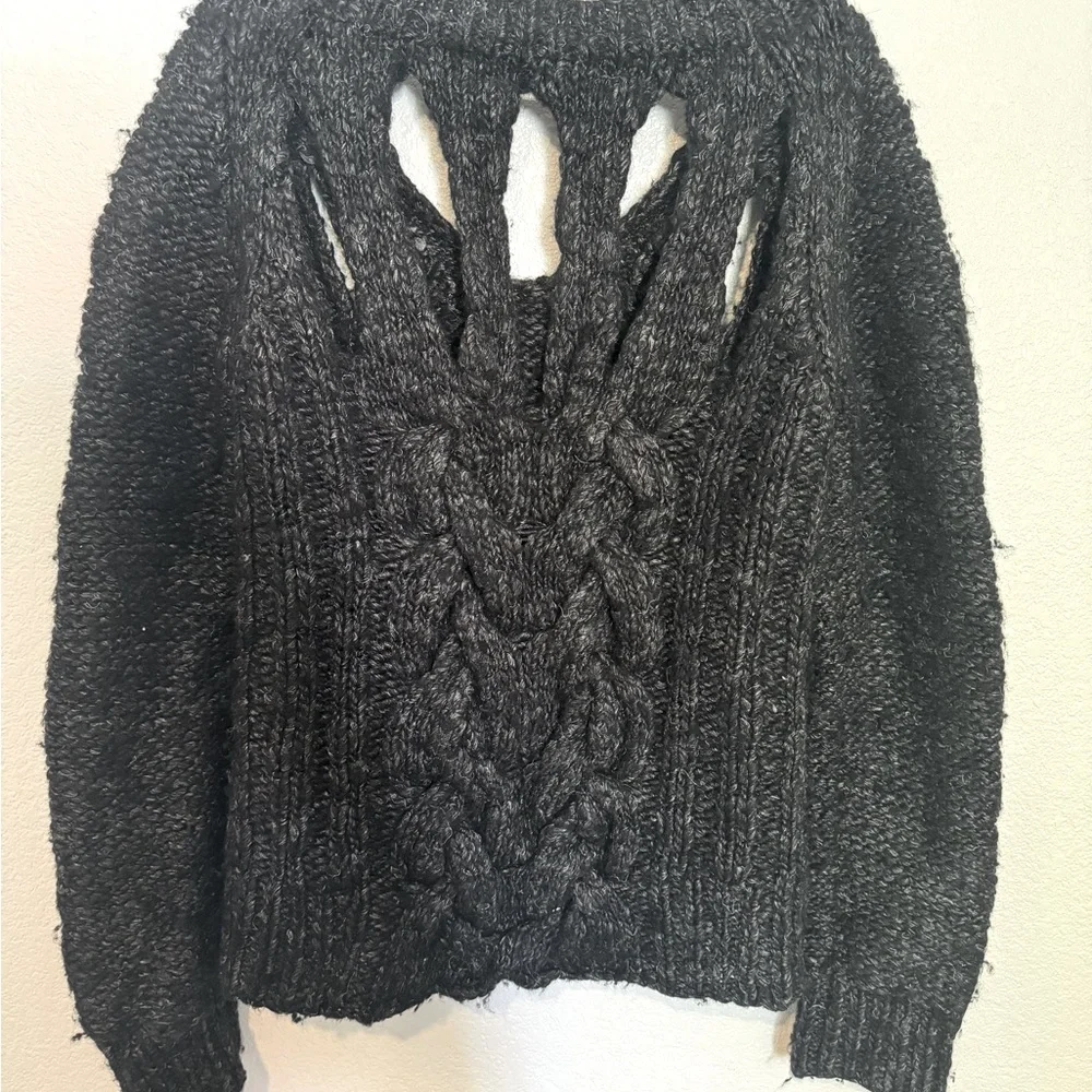 All Saints Sweater w/Cutouts - M/L - Picture 9 of 9